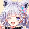 白猫_ティナ_ホロライブ_アイコン