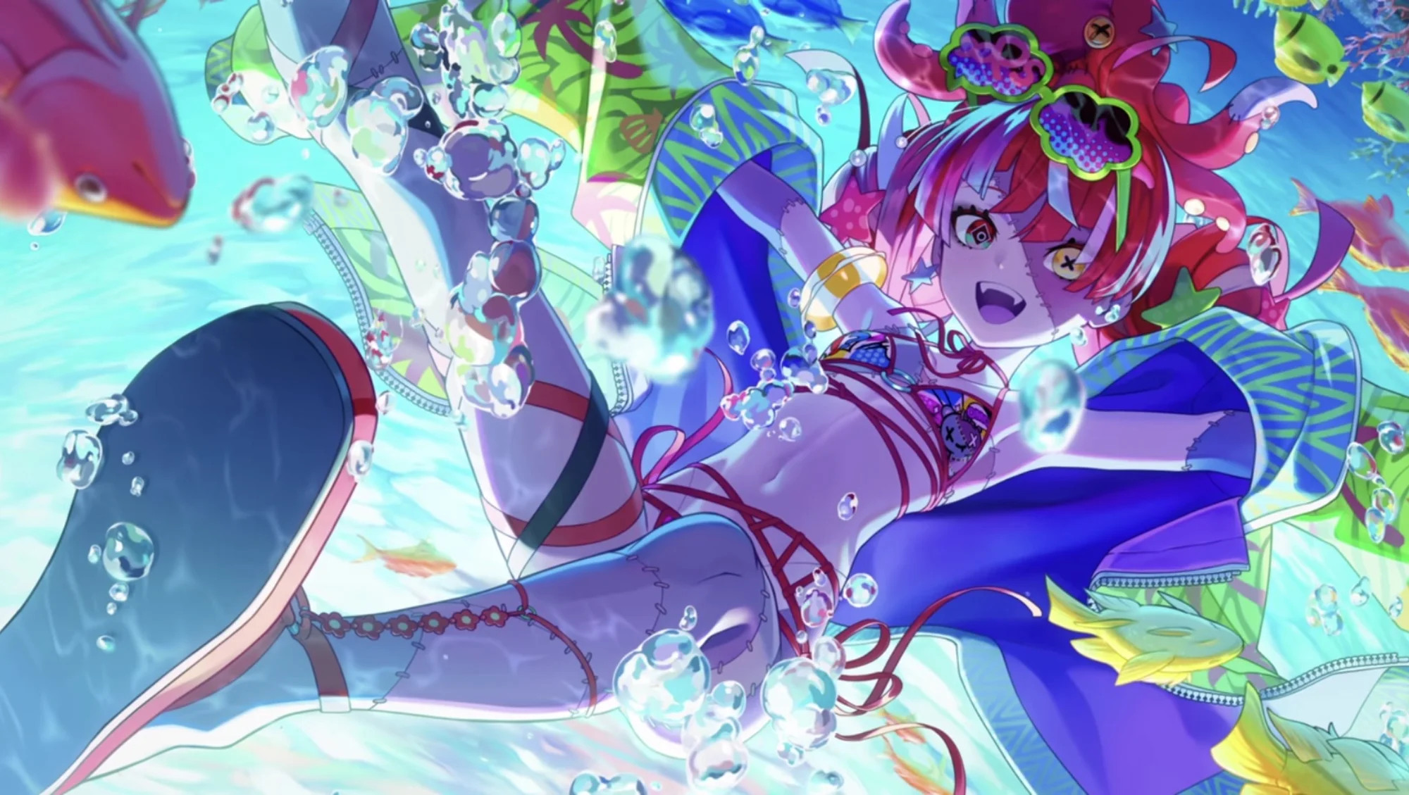 ホロドリ_常夏のCrazy Dive クレイジー・オリー_イラスト