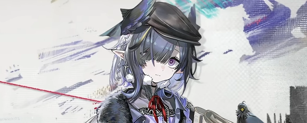 アークナイツ_ウクシク_昇進1立ち絵