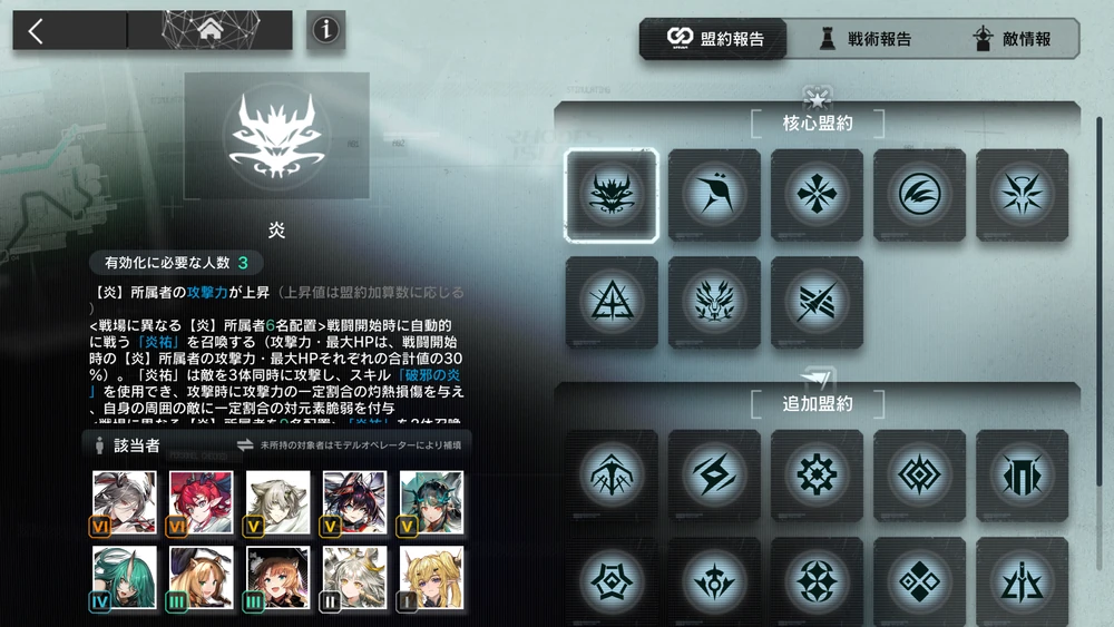 アークナイツ_盟約