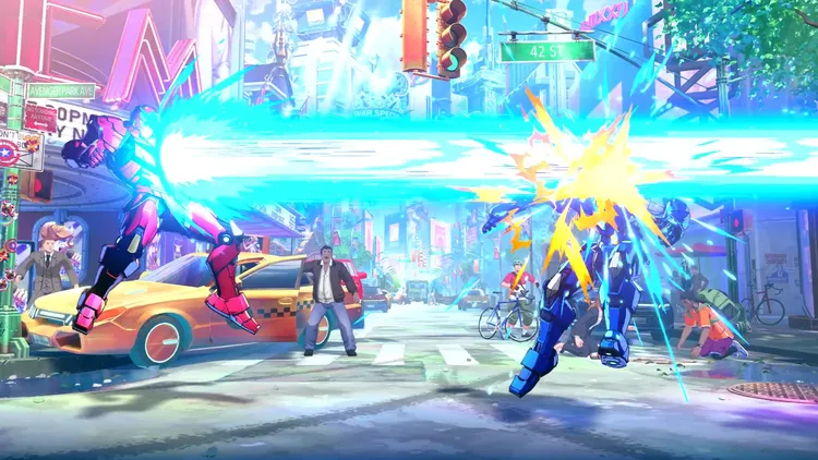 マーベル闘魂_ユニビームM(空中)