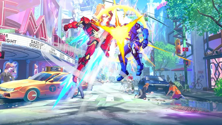 マーベル闘魂_アイアンフラッシュM(空中)