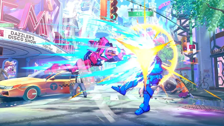 マーベル闘魂_アイアンアベンジャーL(空中)