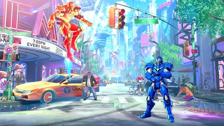 マーベル闘魂_スマートミサイルH(空中)