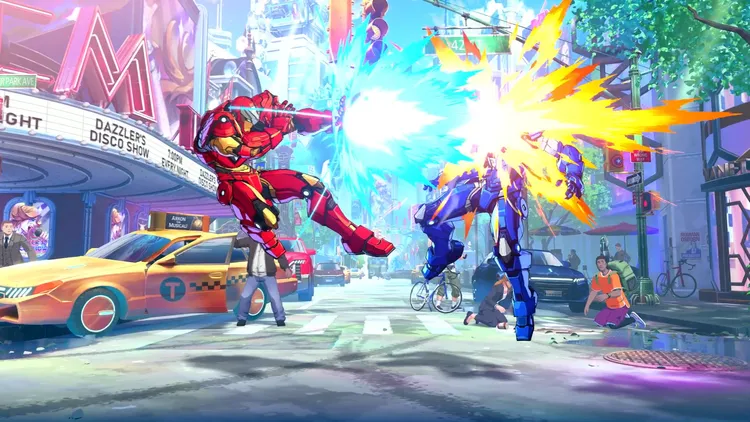 マーベル闘魂_リパルサーブラスト前(空中)