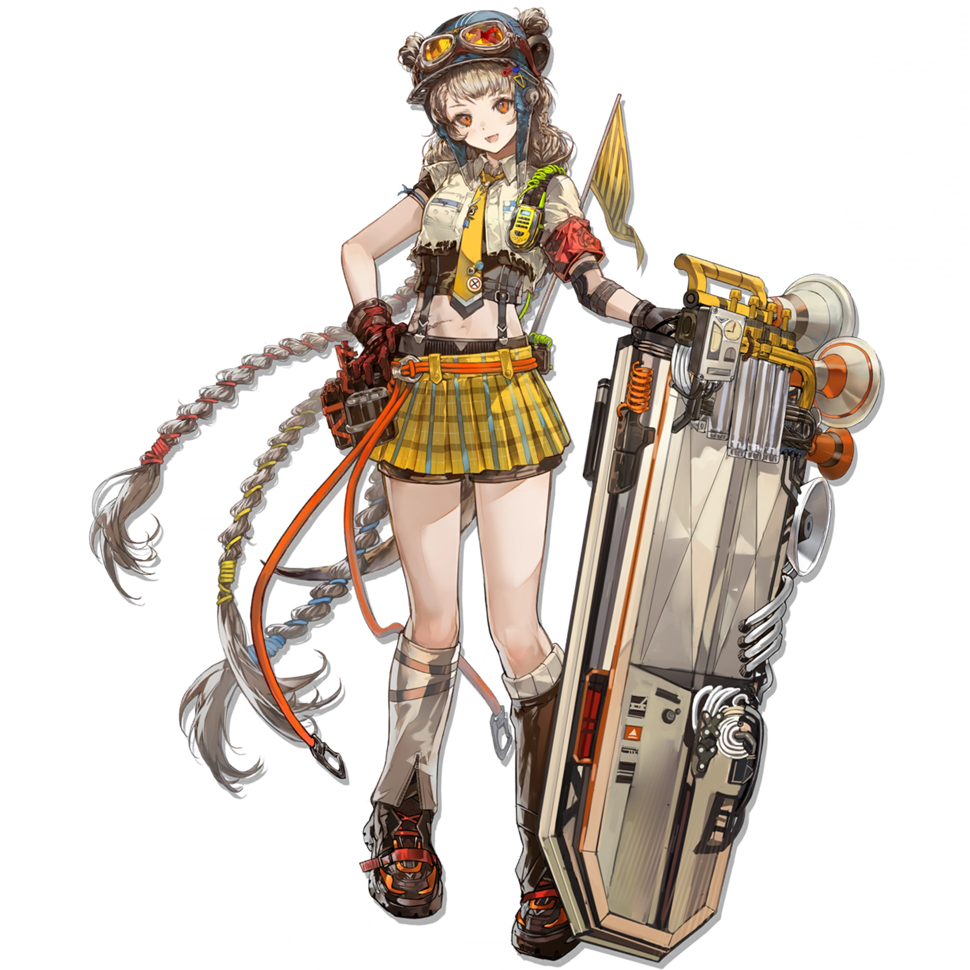アークナイツ_ケルン_昇進1立ち絵