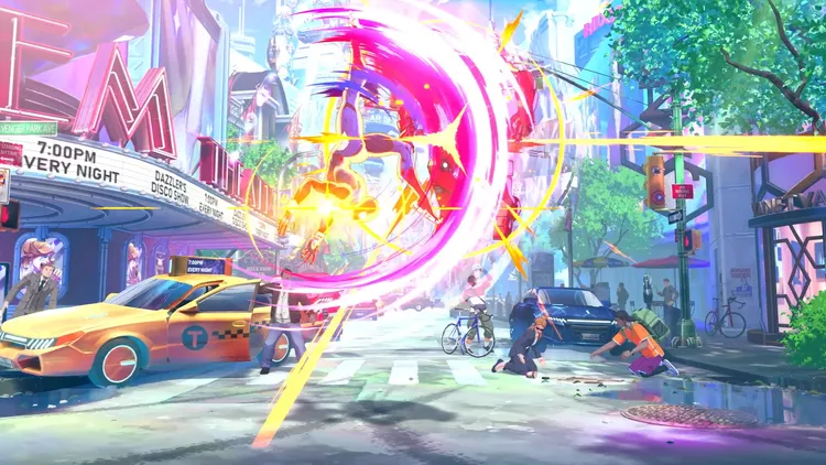 マーベル闘魂_アラクネッドアサルトH(空中)