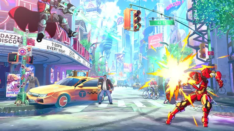 マーベル闘魂_ブラスターショットL(空中)