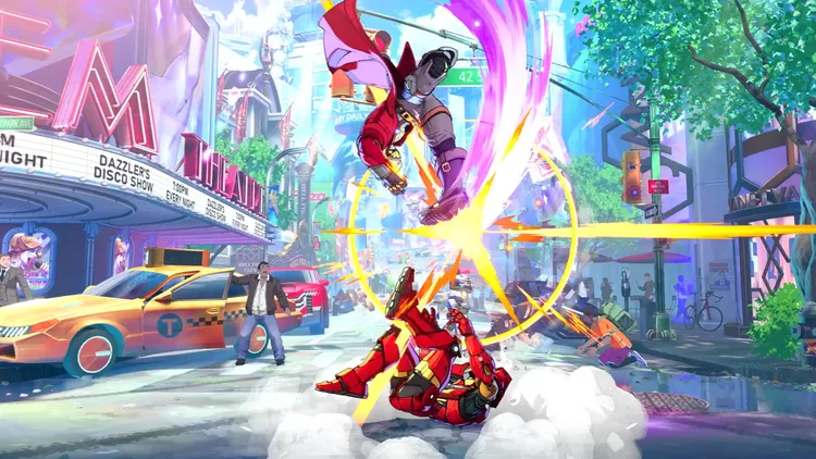 マーベル闘魂_ラヴェジャーラッシュL(空中)