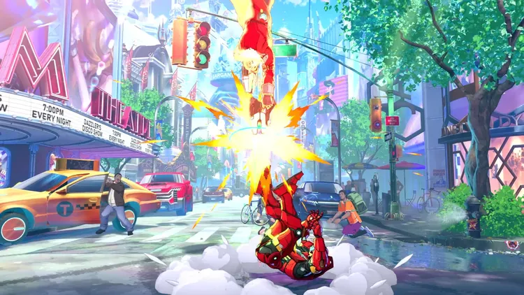 マーベル闘魂_ラヴェジャーラッシュH(空中)