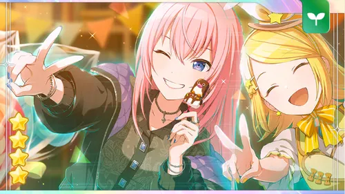 プロセカ_仲良くイエーイ！_巡音ルカ_特訓前