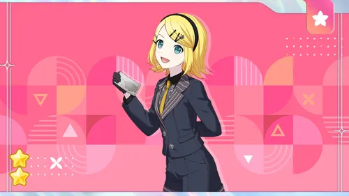 プロジェクトセカイ_[風船で飾り付け♪]鏡音リン特訓前
