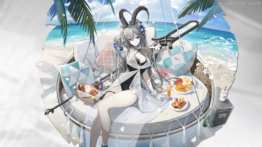 アークナイツ_アコルト_ホリデーHD91
