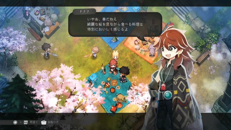 ほの暮らし_お花見_交流