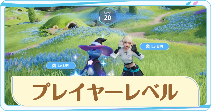 プレイヤーレベルの上げ方