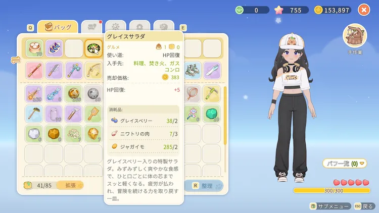 スターサンド_HP回復_おすすめ