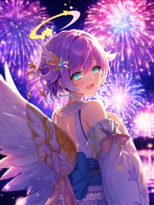 白猫_ルカ_斧_ウィングスオブサマーメモリーズ_覚醒絵