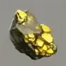 ほの暮しの庭_金鉱石