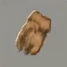 ほの暮しの庭_タヌキの毛皮
