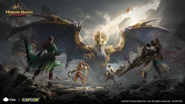 『モンスターハンターアウトランダーズ』新映像をgamescom 2026にて公開！ストア事前登録開始！
