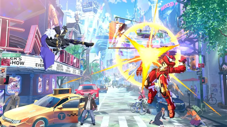 マーベル闘魂_スピアオブバジェンガ(空中)