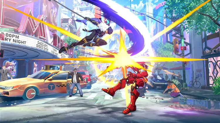 マーベル闘魂_プレデターアーツ(空中)