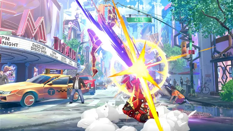 マーベル闘魂_プレデターアーツ(空中)