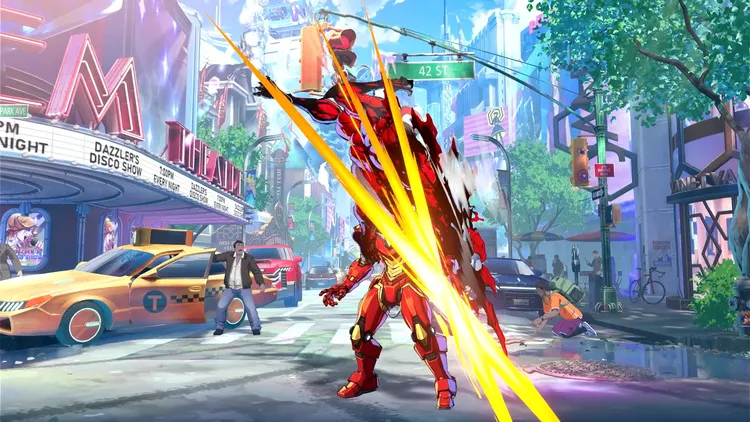 マーベル闘魂_ジャンプ下H(タメ)
