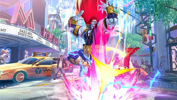 マーベル闘魂_フライングメテオM(空中)