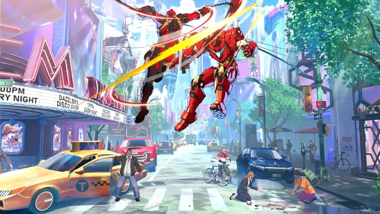 マーベル闘魂_チミチャンガチョップM(空中)