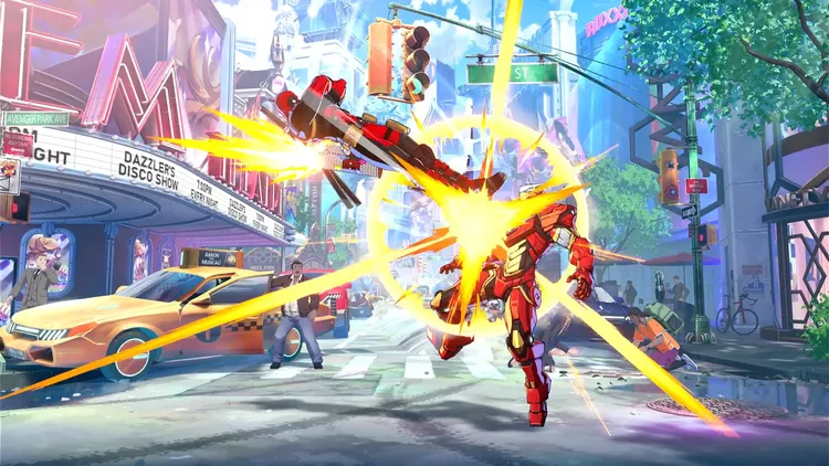 マーベル闘魂_フットダイブ(空中前版)
