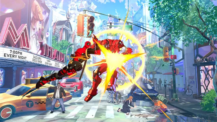 マーベル闘魂_スマッシュ(空中)