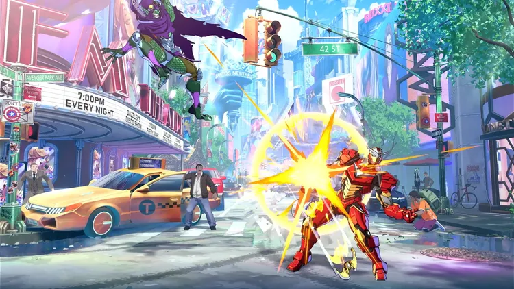 マーベル闘魂_レイザーバットM(空中)