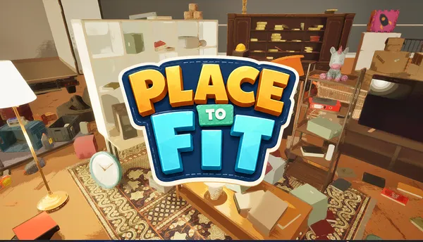 物理パズルで片付け・収納シミュレーション『PLACE TO FIT』、8月27日にリリース