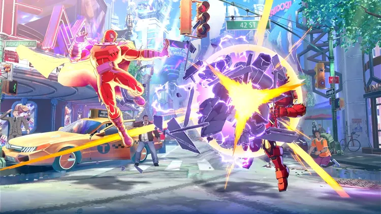マーベル闘魂_マグネティックブラストH(空中)