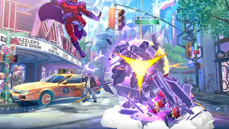 マーベル闘魂_マグネティックブラストM(空中・マグネタイズ)