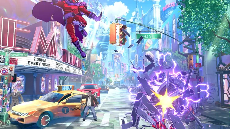 マーベル闘魂_マグネティックブラストM(空中・長押し・マグネタイズ)