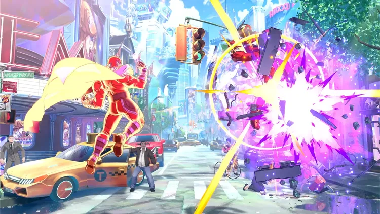 マーベル闘魂_シュラプネルスパイクH(空中)