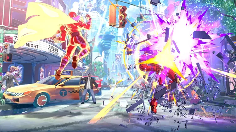 マーベル闘魂_シュラプネルスパイクH(空中・マグネタイズ)
