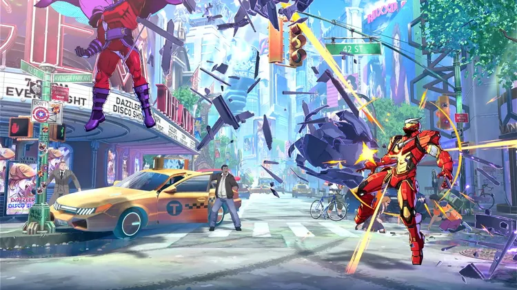 マーベル闘魂_マグネティックメイルストローム(空中)
