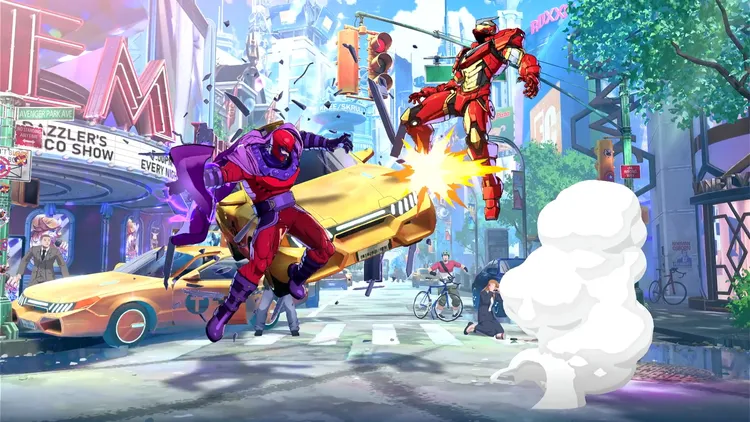 マーベル闘魂_メタリックメテオ(空中)