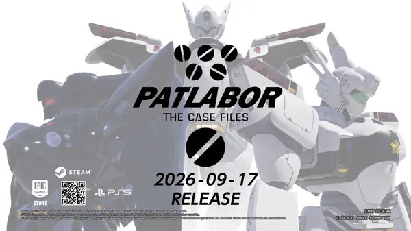 PS5/PC向け新作ゲーム『機動警察パトレイバー the Case Files』発売日が2026年9月17日（木）に決定！