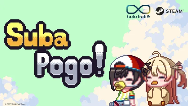 「holo Indie」より、高難易度ジャンプアクションゲーム『Suba Pogo』のSteamストアページを公開！