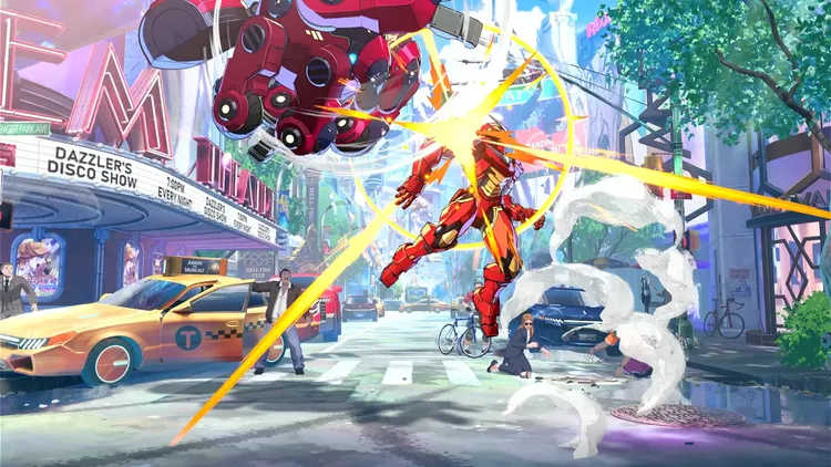 マーベル闘魂_ペンデュラムウェブL(空中)