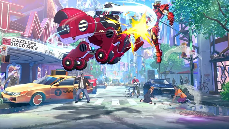マーベル闘魂_スパイダースピンL(空中)
