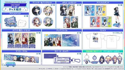 プロセカ_ユニットファンミーティング感謝祭_レオニ_グッズ
