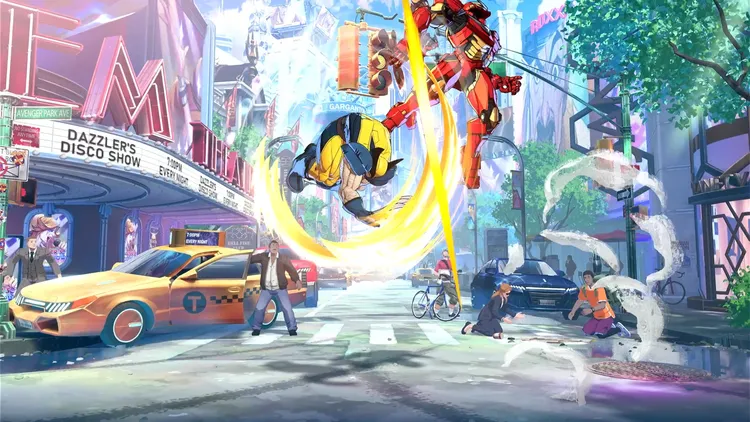 マーベル闘魂_イヴィセレイトM(空中)
