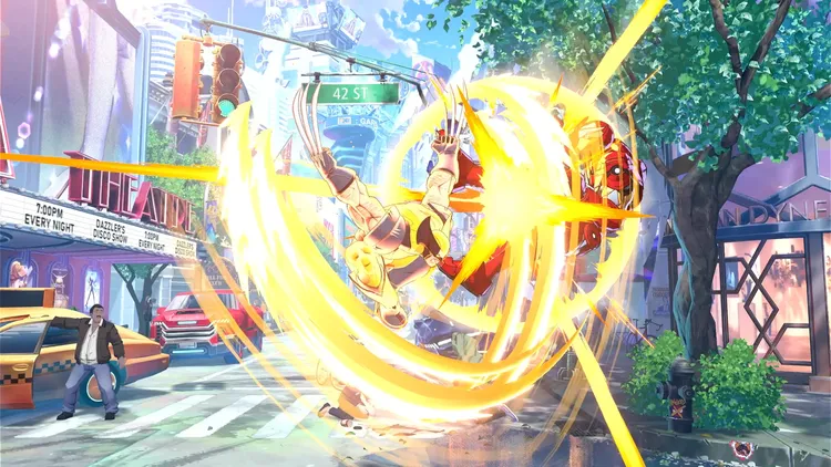 マーベル闘魂_イヴィセレイトH(空中)追加入力M / H