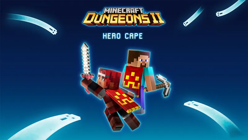 マイクラダンジョンズ2_ヒーローマント