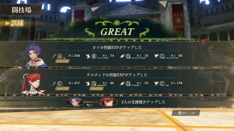 万紫千紅_技能レベル